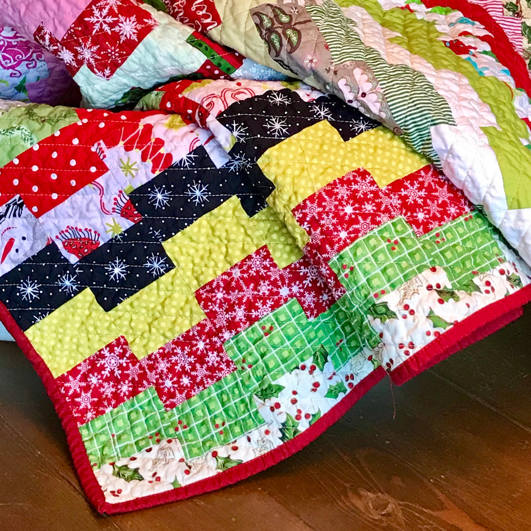 Christmas Ladders Quilt Pattern