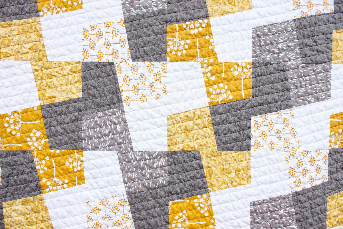 Quilt Pattern PDF || Geometric Patchwork – ShinersView